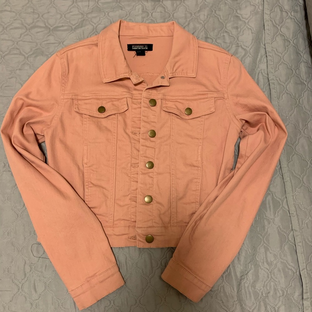 Pink Jean Jacket